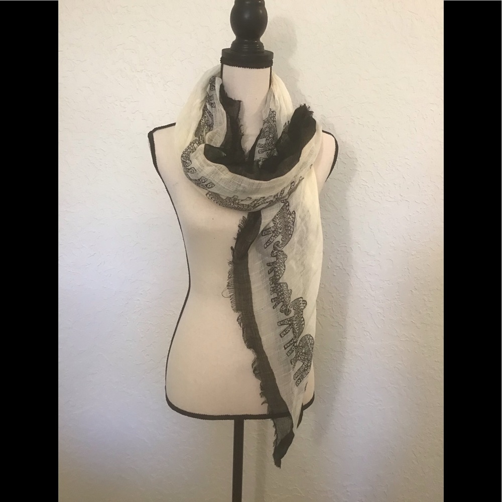 Aeropostale elephant print scarve